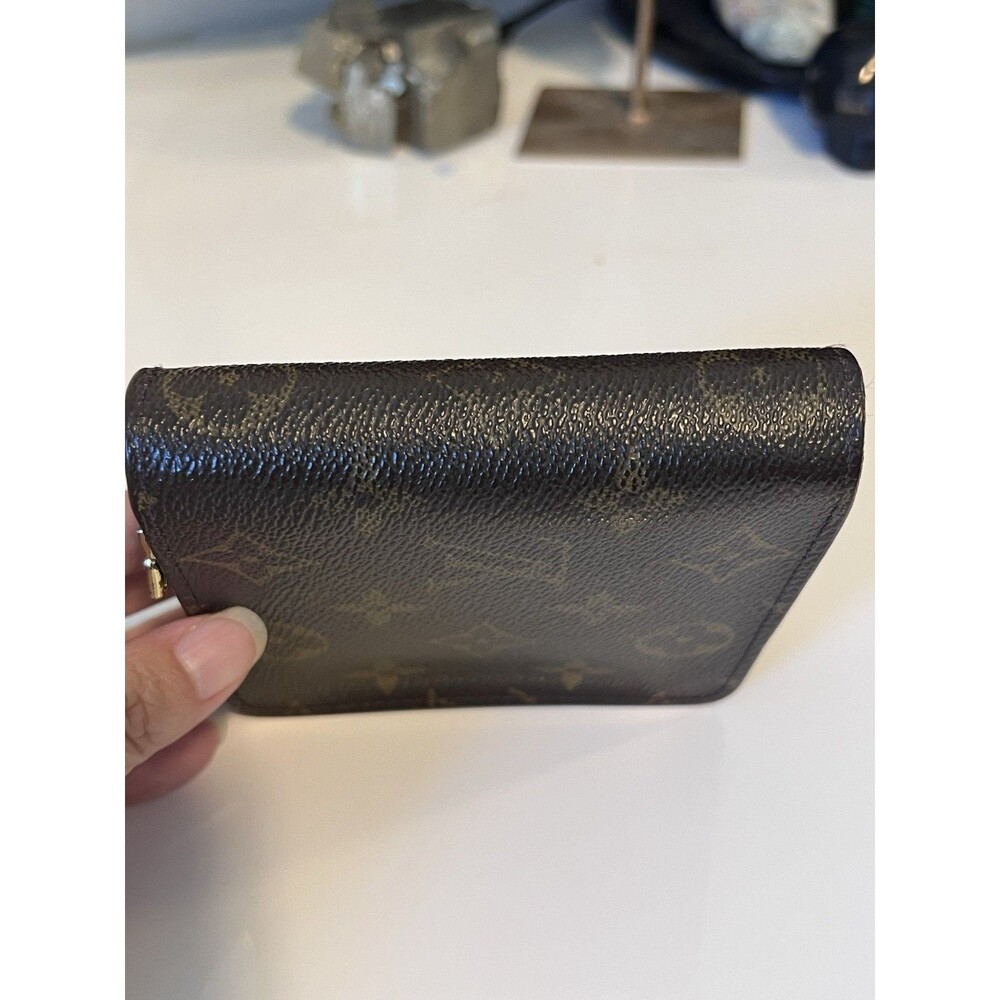 Authentic Louis Vuitton Monogram Compact Zip Bifold Wallet (M61667) - Picture 8 of 10